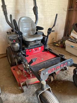 Gravely Model No. 991027 Zero Turn Mower 48" Deck