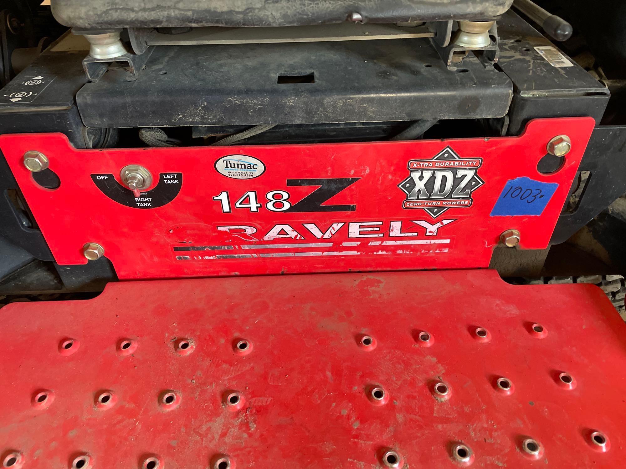 Gravely Model No. 991027 Zero Turn Mower 48" Deck