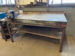 Heavy Duty Metal Work Bench (Vise Sold Seperately)
