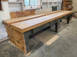 4-Drawer Work Bench/Table & Contents(See Photos)