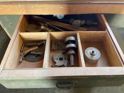 4-Drawer Work Bench/Table & Contents(See Photos)