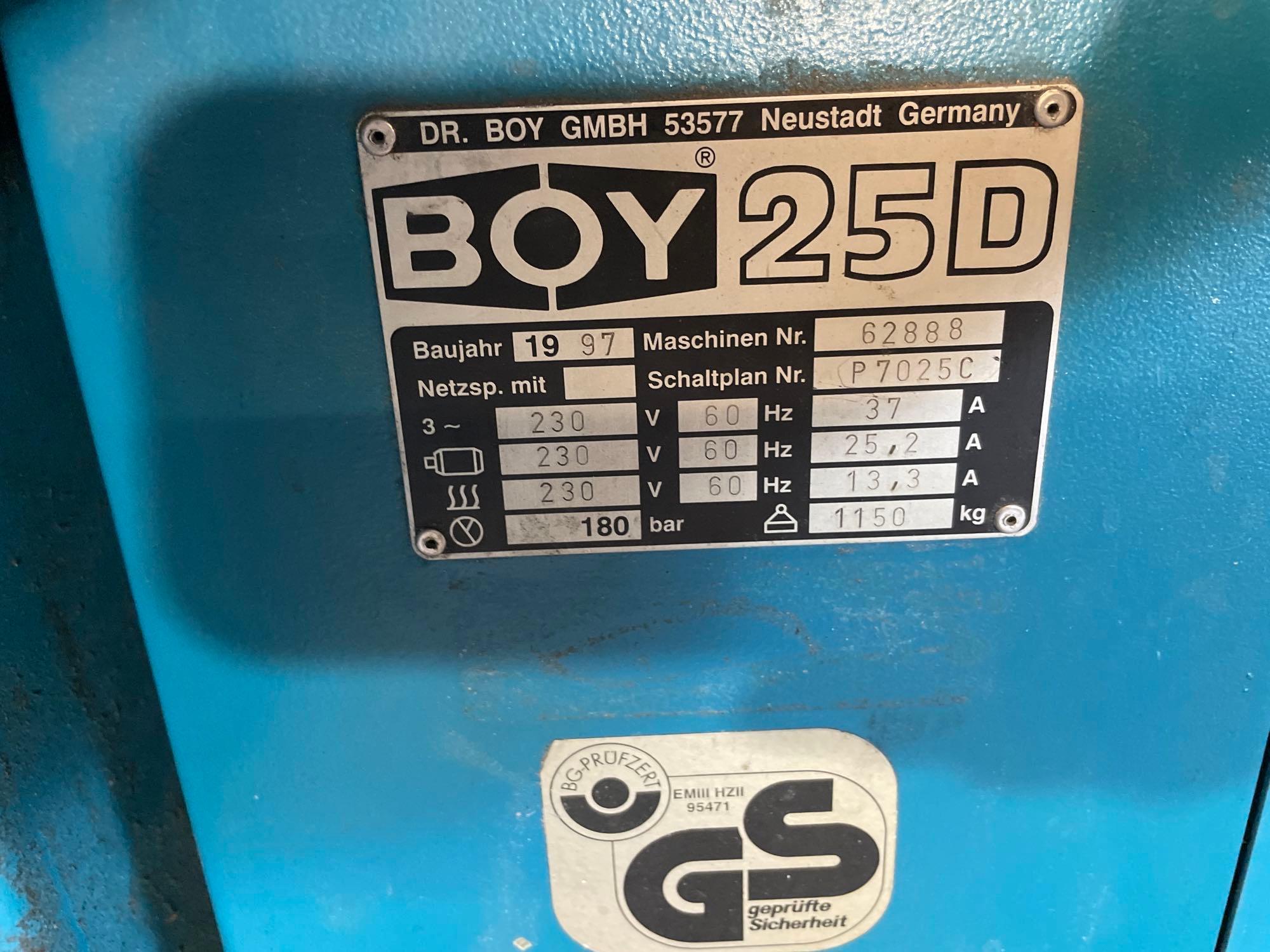 Boy 25D Plastic Injection Molding Machine