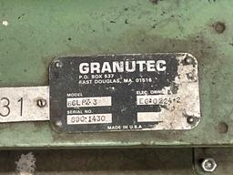 Granutec Plastic Grinder 66lPZ-3, 220v, 3ph, 6x7 Throat