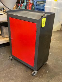 Small Tool Locker/Tool Box On Casters