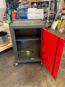 Small Tool Locker/Tool Box On Casters