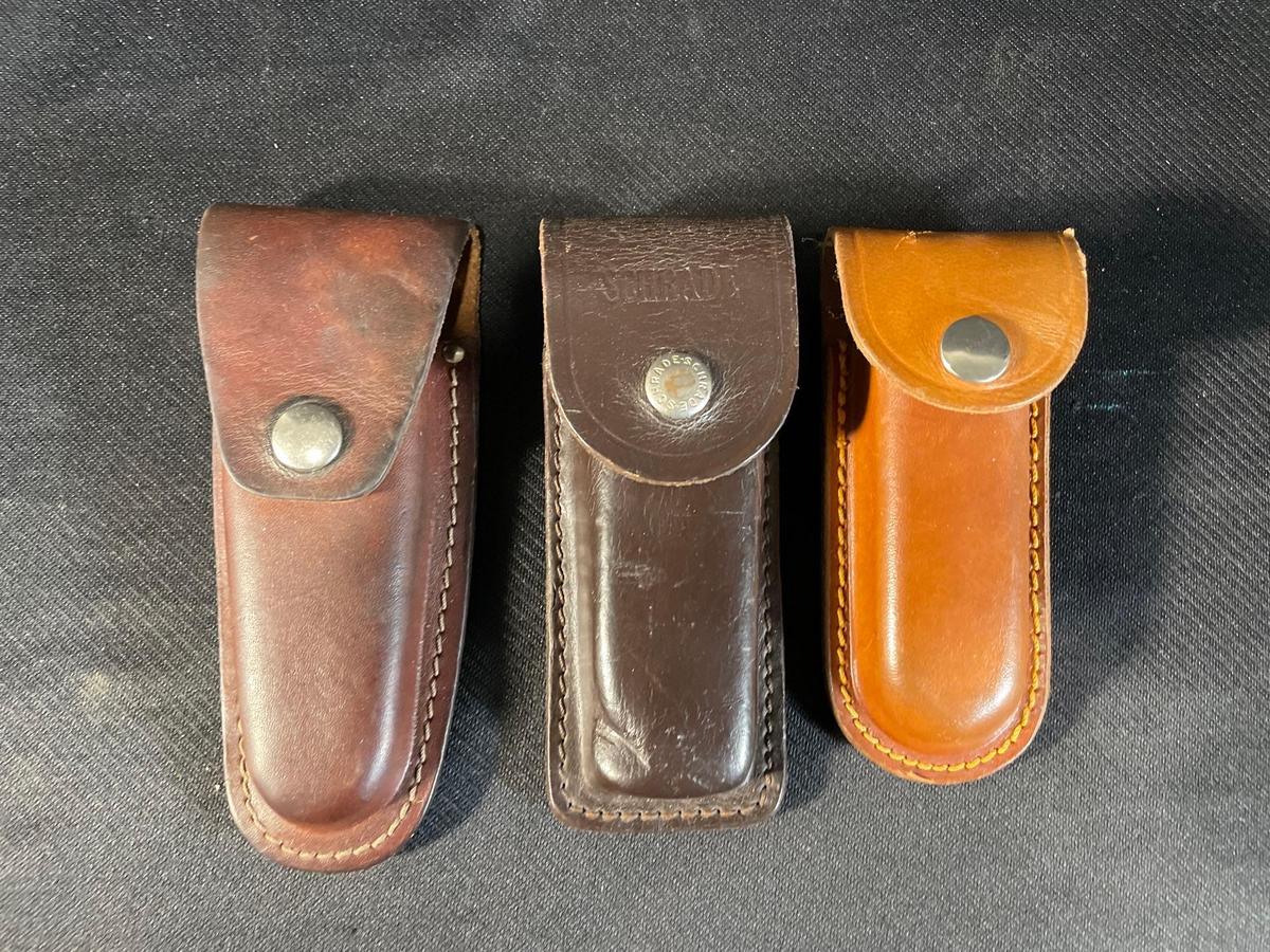 9" Schrade old timer knife w/ case