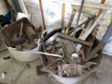 2-Buckets Of Scrap Metal