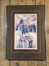 Jody Bergsma "Ceremony For A Black Wolf- In Respecting All Living Things -I Respect Myself,"AP