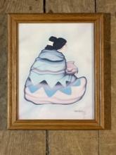 Diana Martin Signed LR Framed Print