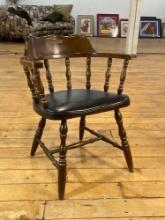 Captain's Chair w/ Cushioned Seat