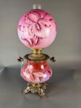 Victorian "Gone with the Wind" Lamp, Original