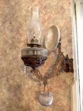 1800's bracket lamp
