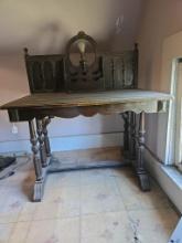 Bank lobby table