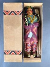 Skookum Lady Doll 17 Like New in Box
