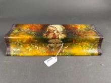 Native American Victorian Glove Box