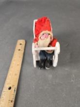 Santa in sleigh