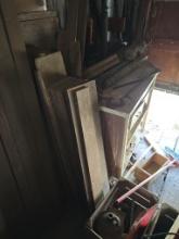 Solid oak table leaves and table legs etc