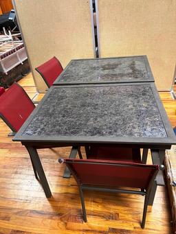 Large Patio Table and Chairs