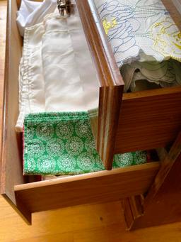 Dresser and Linens