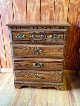 Dresser and Linens