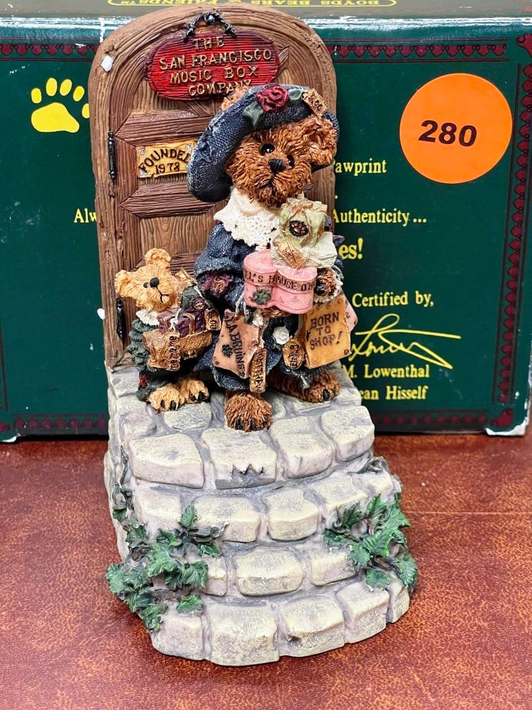 Boyds Bears with San Francisco Music Box