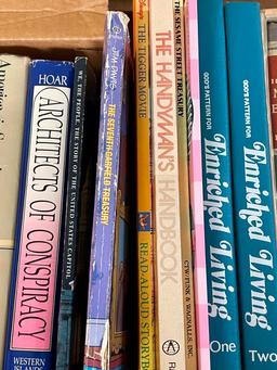 Two boxes of Books