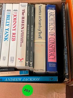 Two boxes of Books