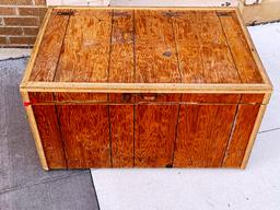 Crate and contents of Artificial Flowers