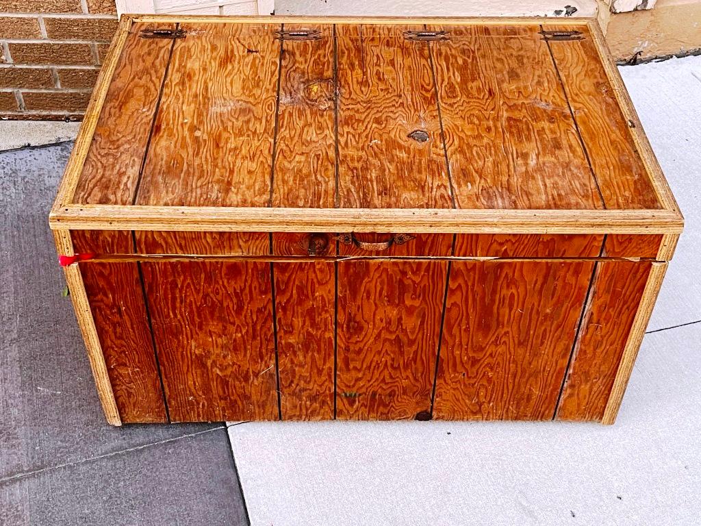 Crate and contents of Artificial Flowers