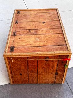 Crate and contents of Artificial Flowers
