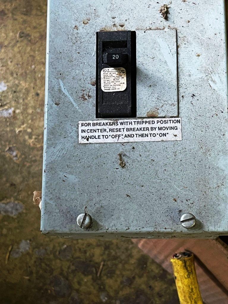 Heavy Gauge Wire and Breakers