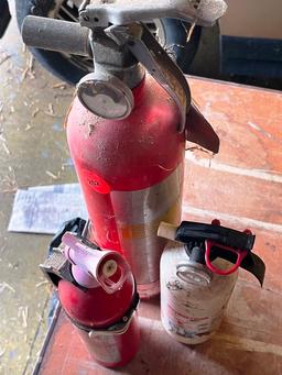 3 Fire Extinguishers