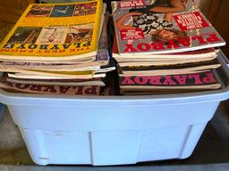 Tote Full of Playboy Magazines