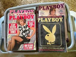 Tote Full of Playboy Magazines