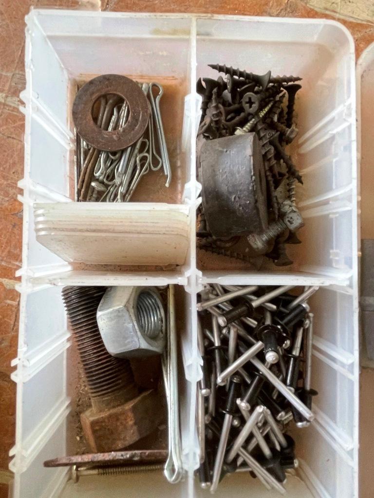 Small Tool / Organizer Boxes with Contents