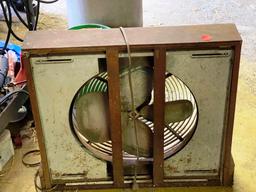 Large Box Fan and Extension Cord