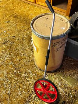 Measuring Wheel and Long Tape
