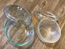 Glass Bowls and Casseroles
