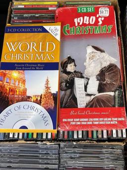 Large Collection of Christmas Music on CD