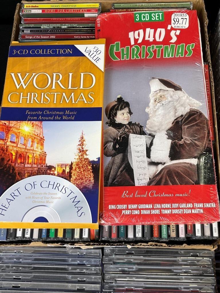 Large Collection of Christmas Music on CD