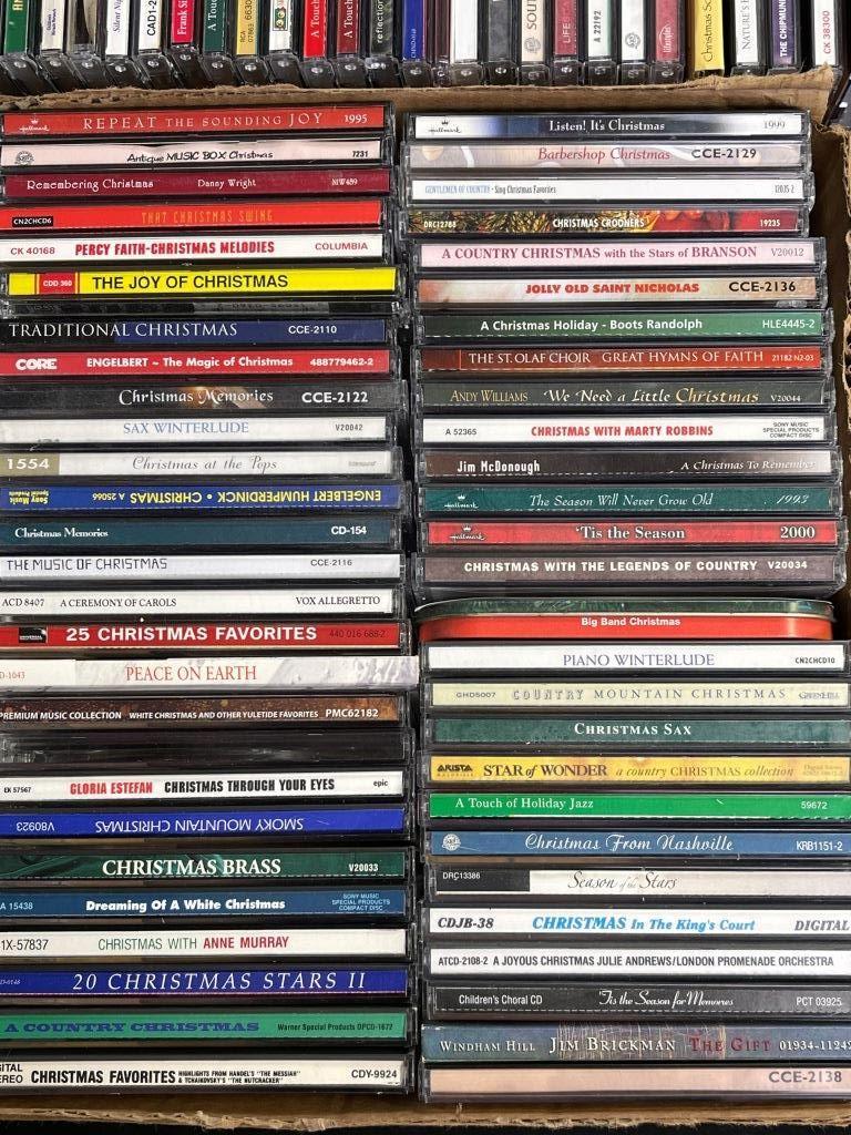 Large Collection of Christmas Music on CD