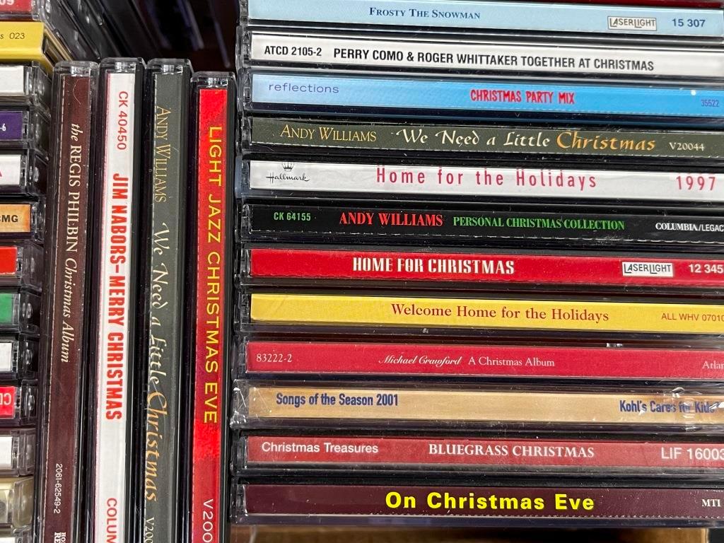 Large Collection of Christmas Music on CD