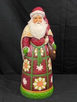 LARGE Jim Shore Santa