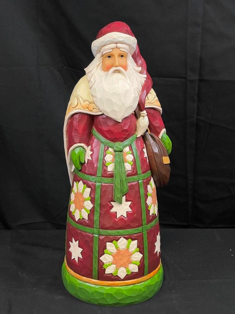 LARGE Jim Shore Santa