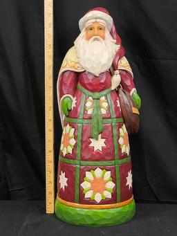 LARGE Jim Shore Santa