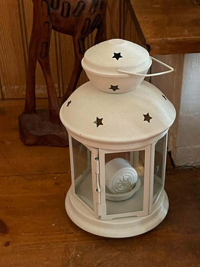 Decorative Lanterns and Giraffe