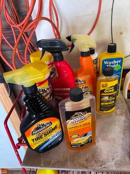 Garage Shelf and Contents