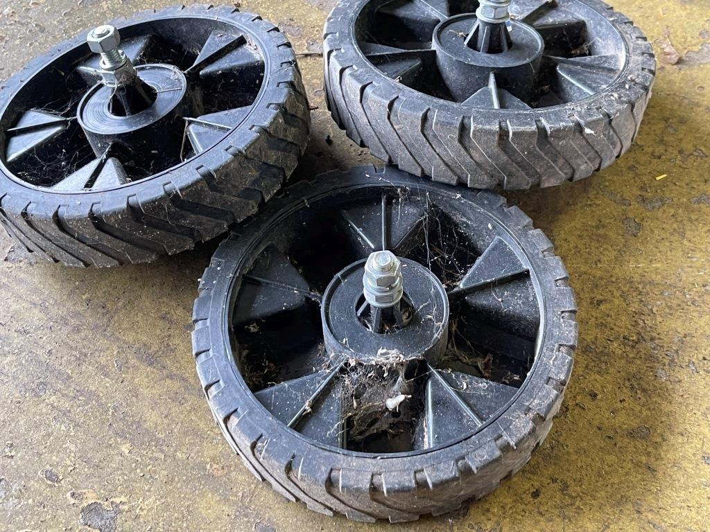 Three Replacement Wheels