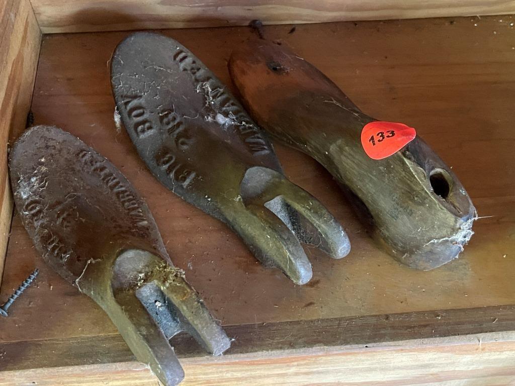 Antique Cobbler's Shoe Forms