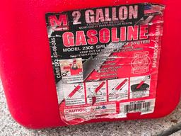 2 Gallon Plastic Gas Can